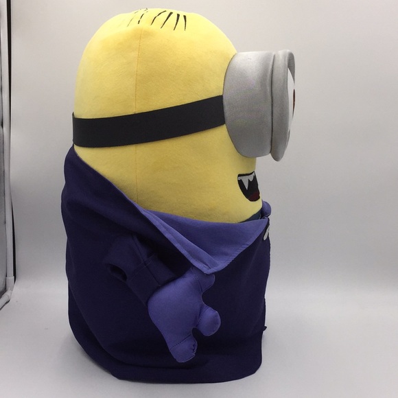 Gone Batty Minion Halloween Greeter 21" Plush Stuffed Doll Figure 2016 - Picture 7 of 11